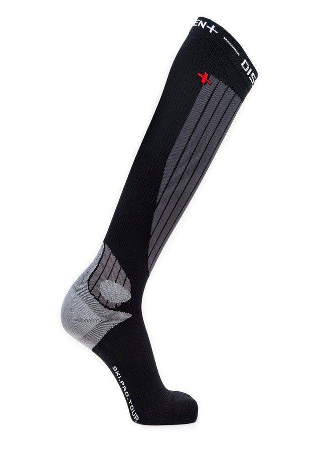 DISSENT Unisex Adults Pro Fit Compression Nano Tour High-Performance Ultra-Thin Breathable Over the Calf Backcountry Snowboarding Ski Socks, Small - Image 3