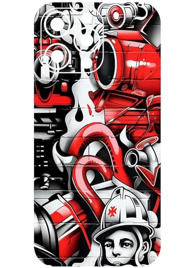194 Graffiti Mobile Protector Back Skin Wrap Sticker For Iphone 16 Pro Max Not A Case Cover