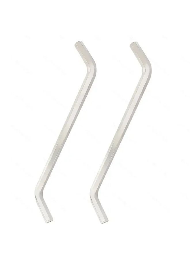 2Pcs Silver Kitchen Sink Unclogging Tools with Garbage Disposal Allen Wrench - Image 1