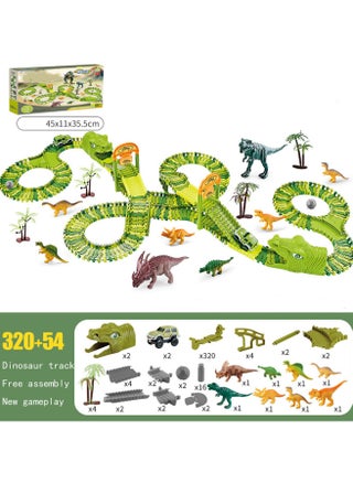 320-Piece Dinosaur-Themed Toy Racetrack, Flexible Track Set With Race Cars For Ages 12 And Up - pzsku/Z0A245C92D69F33525829Z/45/1746691351/95667e60-513d-44d0-a9ce-1cb10fe012cb