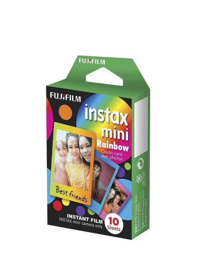 Fujifilm Instax Mini Rainbow 10 Sheets