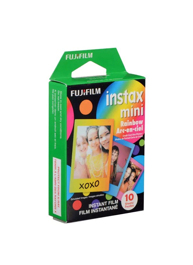 Fujifilm Instax Mini Rainbow 10 Sheets