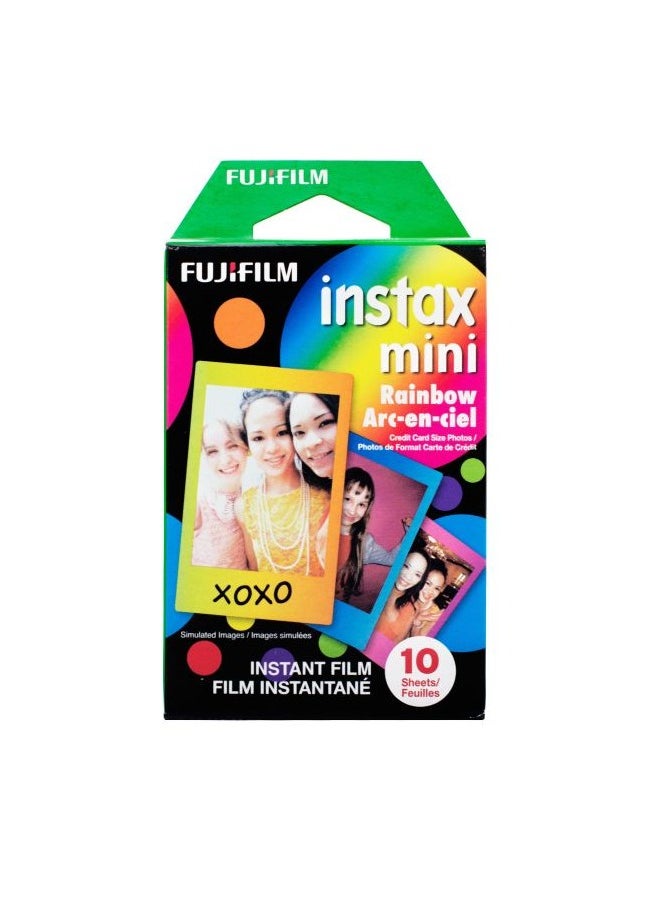 Fujifilm Instax Mini Rainbow 10 Sheets