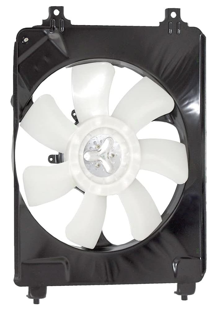 Brock Replacement A/C Condenser Cooling Fan Assembly for 2006-2011 Honda Civic 1.8L - Image 1