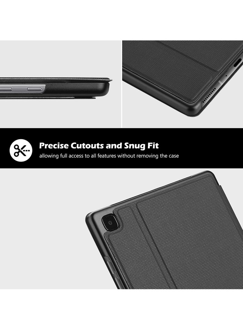 Procases Galaxy Tab A7 Lite 8.7 Inch 2021 Case Slim Stand Protective Case Folio Cover Black - Image 5