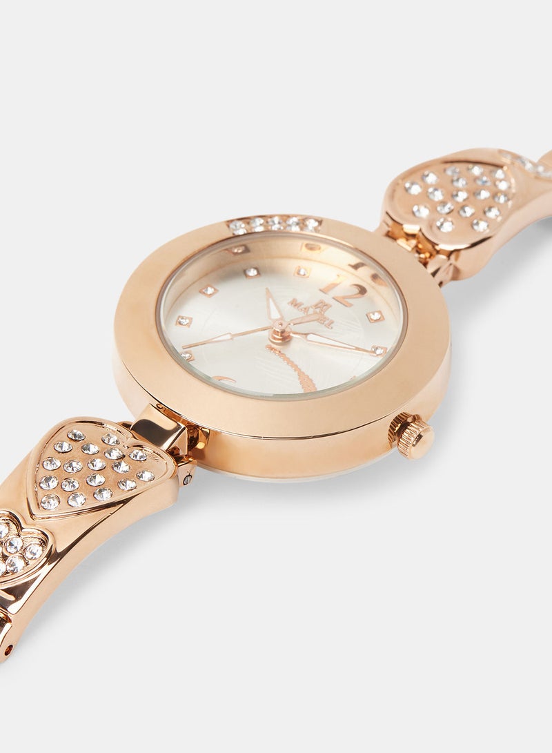 Maxel Ladies Fashion Charming Quartz Wrist Watch MX84 - Image 2