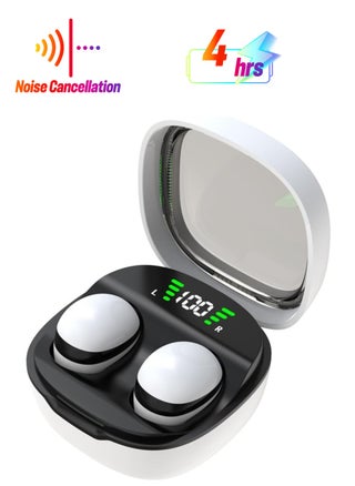 Small Sleep Earbuds,Invisible Mini and Wireless,Noise Canceling Sleep Headphones for Small Ear Canals,Bluetooth5.3 Earphone for Side Sleeper,Great for Work, Running and Sports,White - pzsku/Z0A2485A8D4022376D888Z/45/1741330348/fc354969-00bf-4568-aad9-2c4b7f72e95d