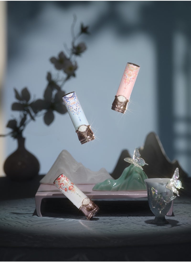 Flower Knows - Butterfly Cloud Collar Collection Glossy Lipstick Non-sticky Highly Pigmented Long-lasting Hydration Shiny Lipgloss - C05 Peach Blossom - Image 1