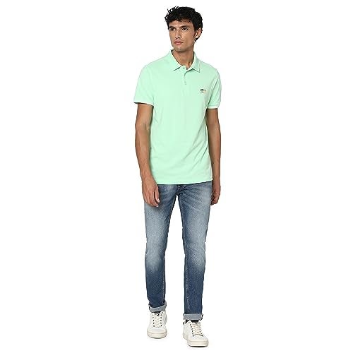 Spykar Men's Rover Regular Fit Mid-Rise Casual Jeans Light Blue - Image 3