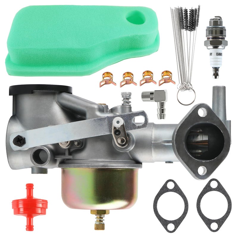 Tang كربوراتور 491590 لـ B&S 491590 390811 392152 سلسلة محرك 190702 191707 191700 192700 193700 مع حشوة وأدوات تنظيف