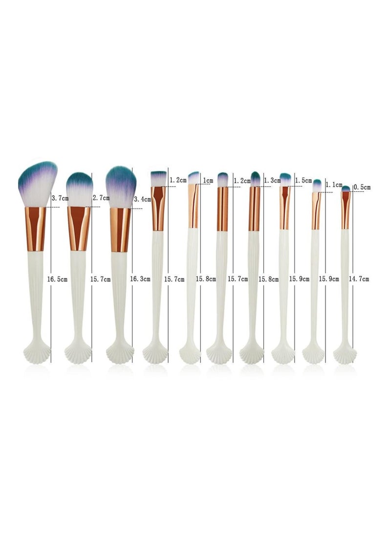 Arabest مجموعة فرش المكياج المكونة من 20 قطعة من كريم الأساس وخافي العيوب وظلال العيون والوجه والشفاه (وردي ذهبي) - Image 5