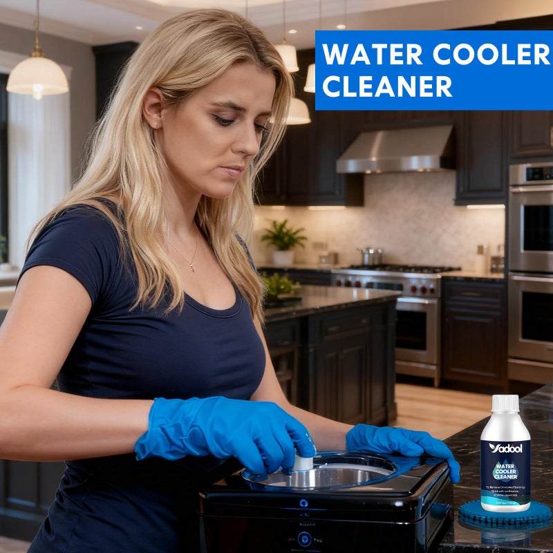 Yadool Water Cooler Cleaning Kit,Water Dispenser Cleaning,Water Dispenser Cleaner for Bottom or Top Loading Water Cooler Cleaner and More Models,Virtually Every Style Is Covered Ice Makers (5.07Fl Oz) - Image 2