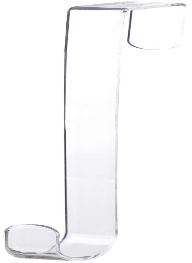 Clear Plastic Door Wreath Hanger, 12 inch