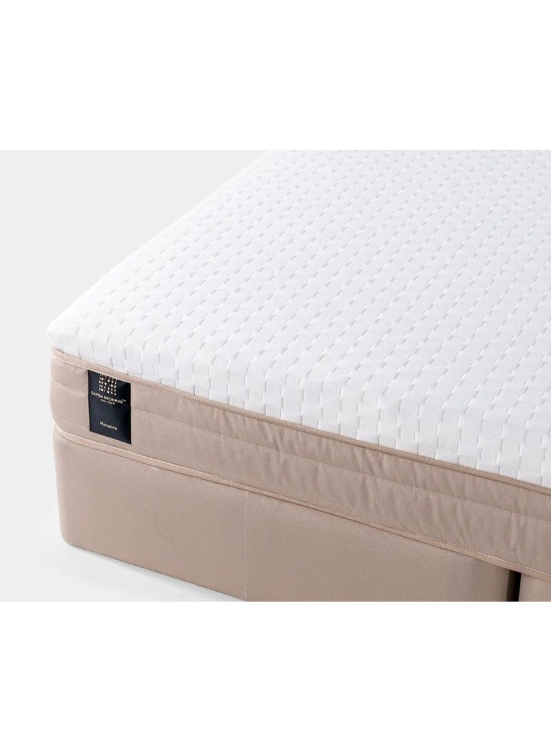 SAPSA BEDDING Respiro Super King Mattress 180x200 Breathable Tight Top with Latex Coir Natural White - Image 3