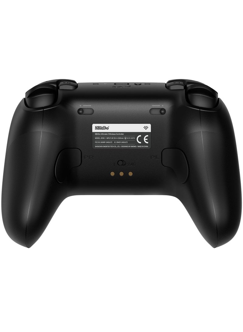 8Bitdo Wireless Controller for Windows & Android, Gaming Controller with TMR Joysticks, Switchable Hall Effect/Tactile Triggers, RGB Fire Ring, 8Speed Wireless Tech, Black  - Image 3