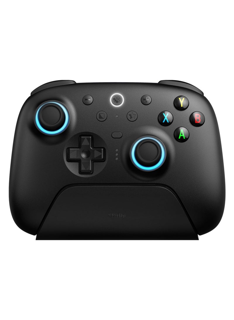 8Bitdo Ultimate Bluetooth Controller with Charging Dock, Wireless Pro Controller with Hall Effect Sensing Joystick, Gaming Controller Compatible with Switch, Windows - Image 2