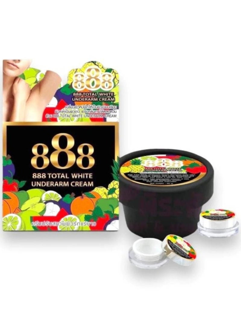 888 توتال وايت كريم أبيض تحت الإبط 35جرام - Image 2