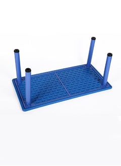 JSAITOYS Plastic Colorful Rectangle Table For Kids Height Adjustable School Center  - Image 2