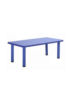 JSAITOYS Plastic Colorful Rectangle Table For Kids Height Adjustable School Center  - Image 1