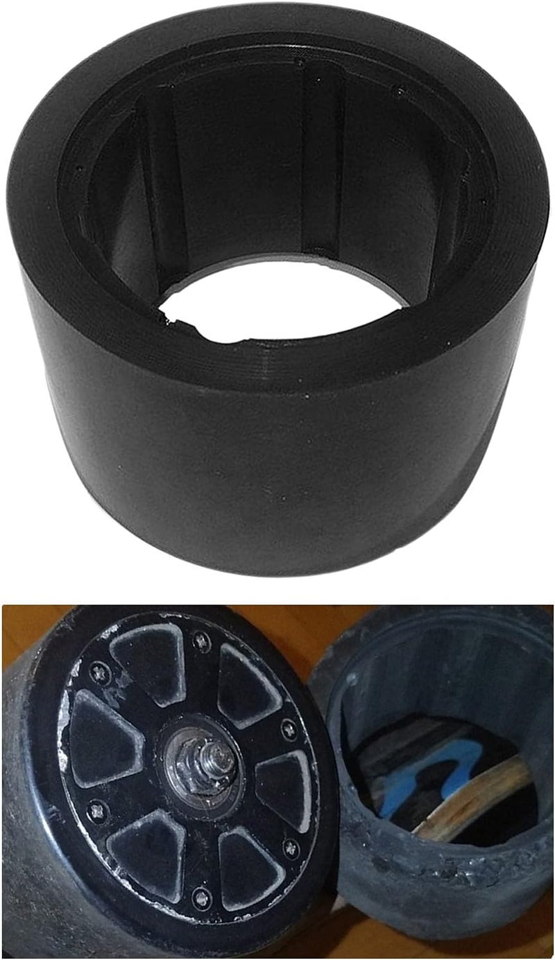 klarako 2Pack Motor Wheel Tire for Longboard Mini Scooter DIY Electric Skateboard 90mm - Image 4