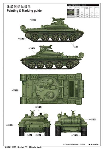Trumpeter 1/35 Soviet IT1 Missile Tank Model Kit - Image 3
