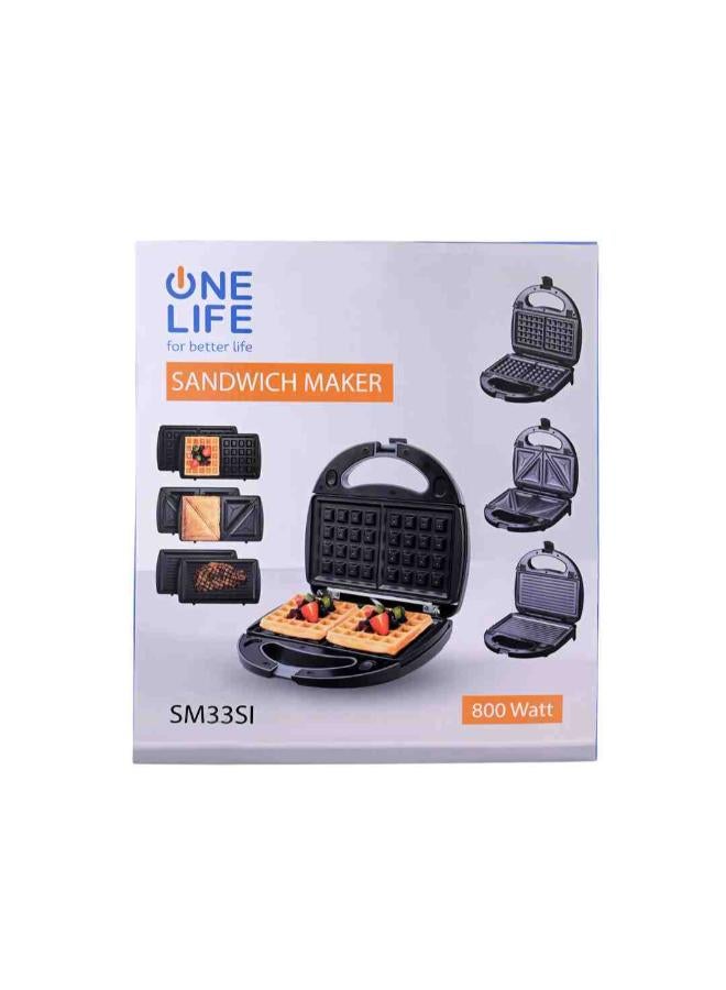 ون لايف صانع الساندوتشات من الفولاذ المقاوم للصدأ - Image 3