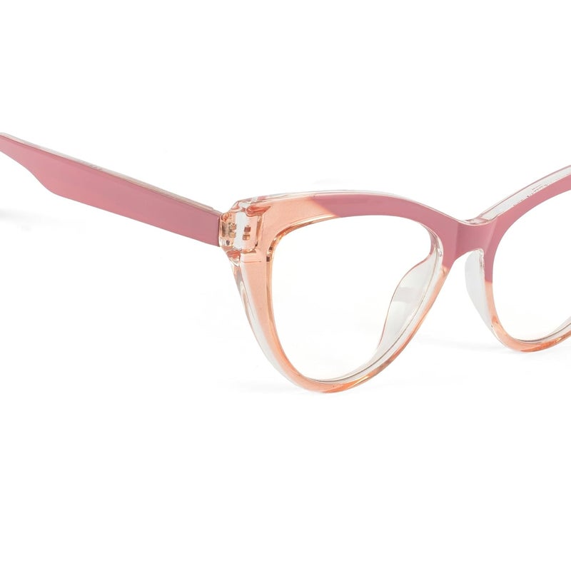 PERKEY Store Cateye Black Eye Glasses for Women | Blue Light Blocking | Computer Glasses | TR90 Metal Frame - Image 5