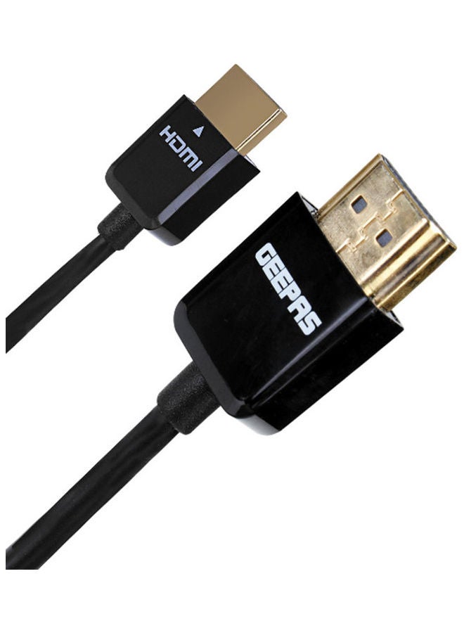 جيباس كابل HDMI أسود - Image 2