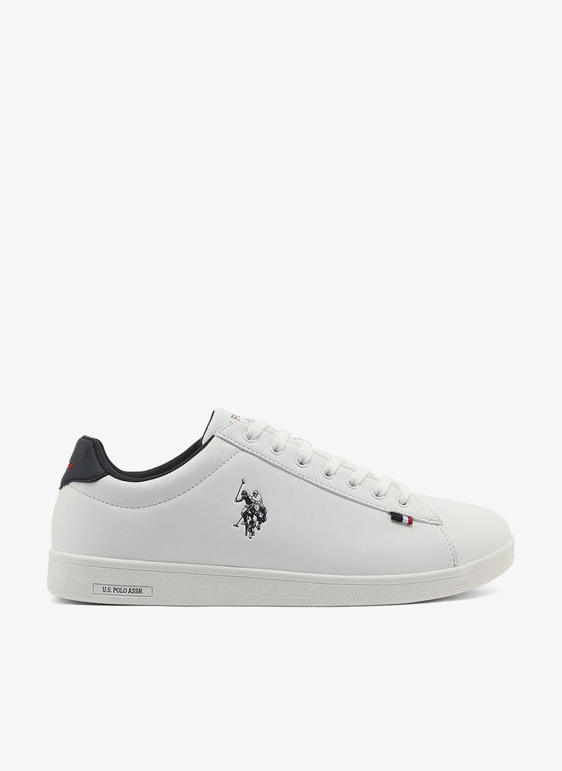 U.S. Polo Assn. Men's Full White Sneakers - Lightweight, Breathable and Comfortable Shoes - Image 1