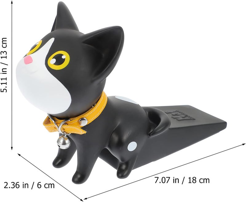 klarako Doorstop Animal Door Stopper Floor Door Stopper Door Stops for Bottom of Door Heavy Duty Door Wedges Door Plug Door Buffer Cat Door Wedge Cat Door Stop Cartoon Door No Punching PVC - Image 2