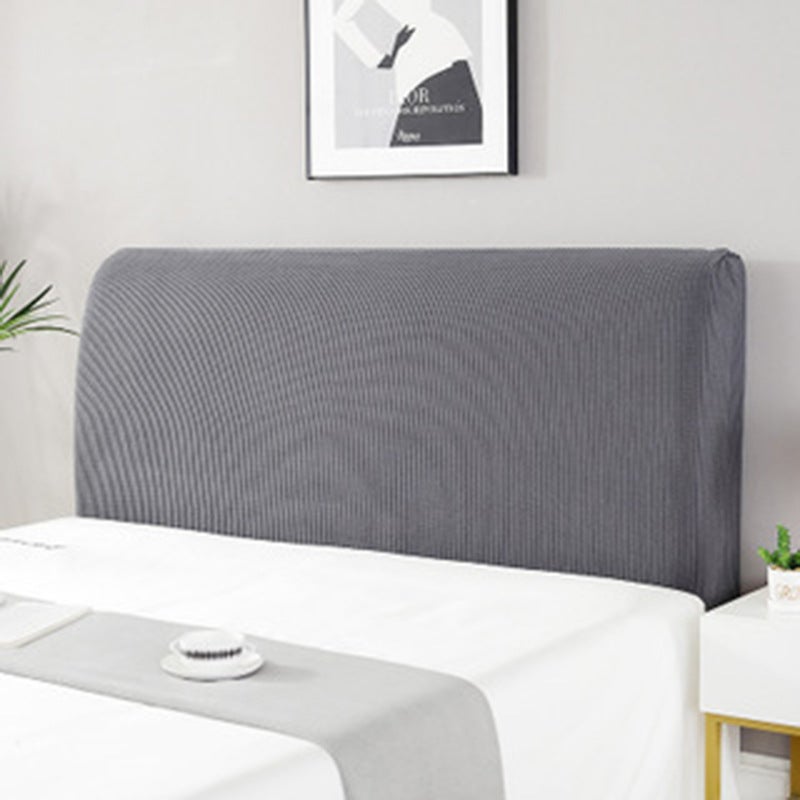 Thickened Elastic All-Inclusive Bedside Cover Scandinavian Household Simple Soft-Covered Wooden Bedside Cover Bed Back Dust Cover Bed Back Cover - Image 5