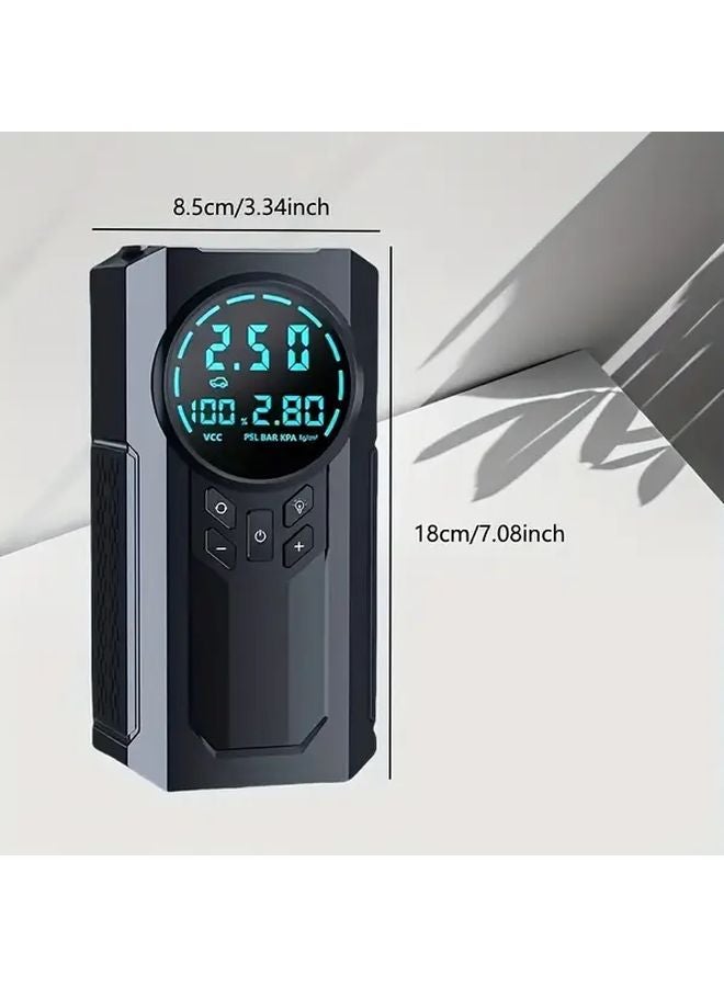 Upgraded Multifunctional Portable Mini Air Compressor With Digital Display Model B - Image 4