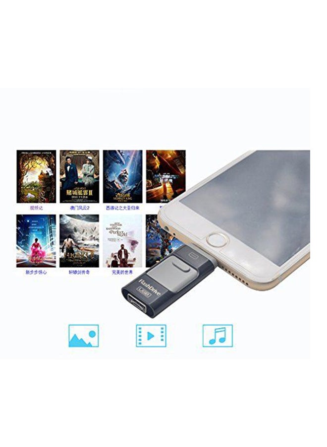 USB OTG Storage Drive With Bag For iPhone 6/6s Plus 32 GB - Image 2