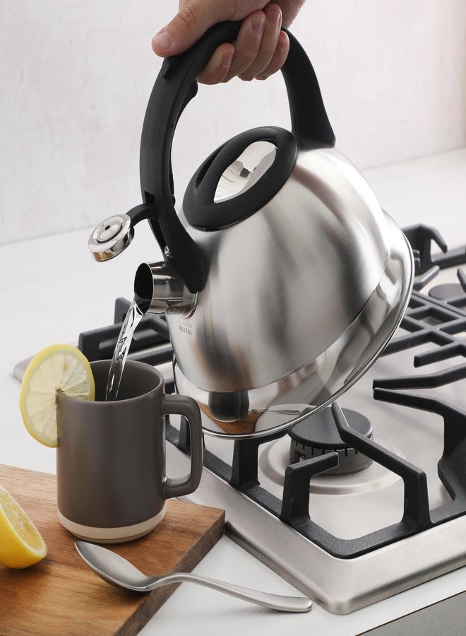 Mr. Coffee Hartbay Large 2.4 Quart Stainless Steel Whistling Tea Kettle - Image 2
