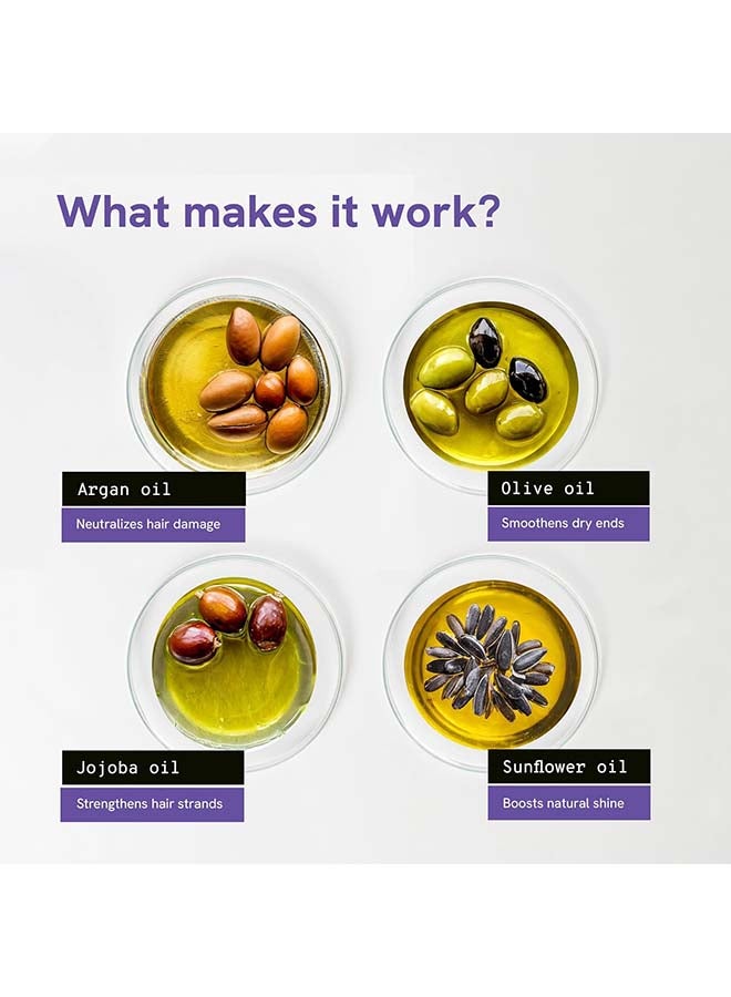 Be Bodywise Hair Strengthening Serum  For Dry And Damaged Hair With Argan, Sunflower And Olive Oil Paraben, Sls Free - Image 2