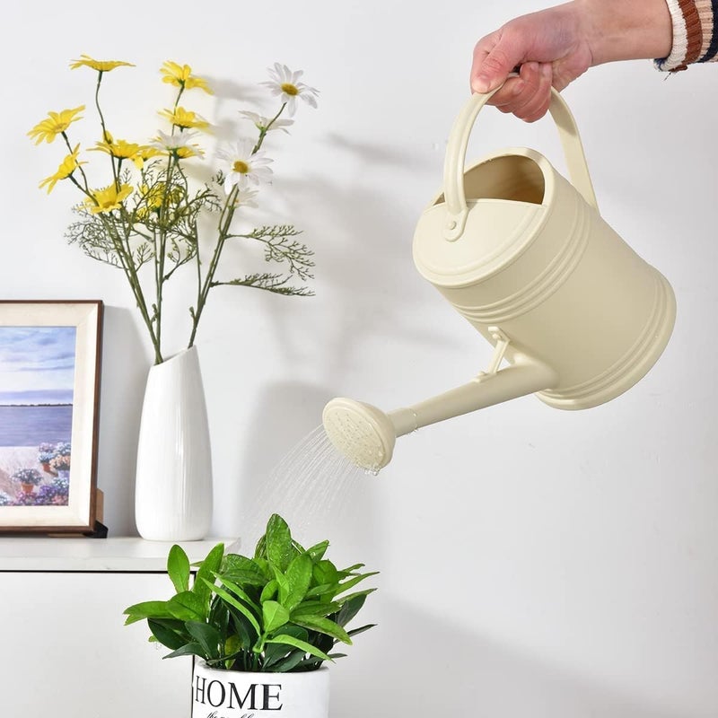 MAKINGTEC Watering Can for Indoor Plants, Small Long Spout with Sprinkler Head for Flower Outdoor House Plants Garden Flower (1/2 Gallon) - Image 2