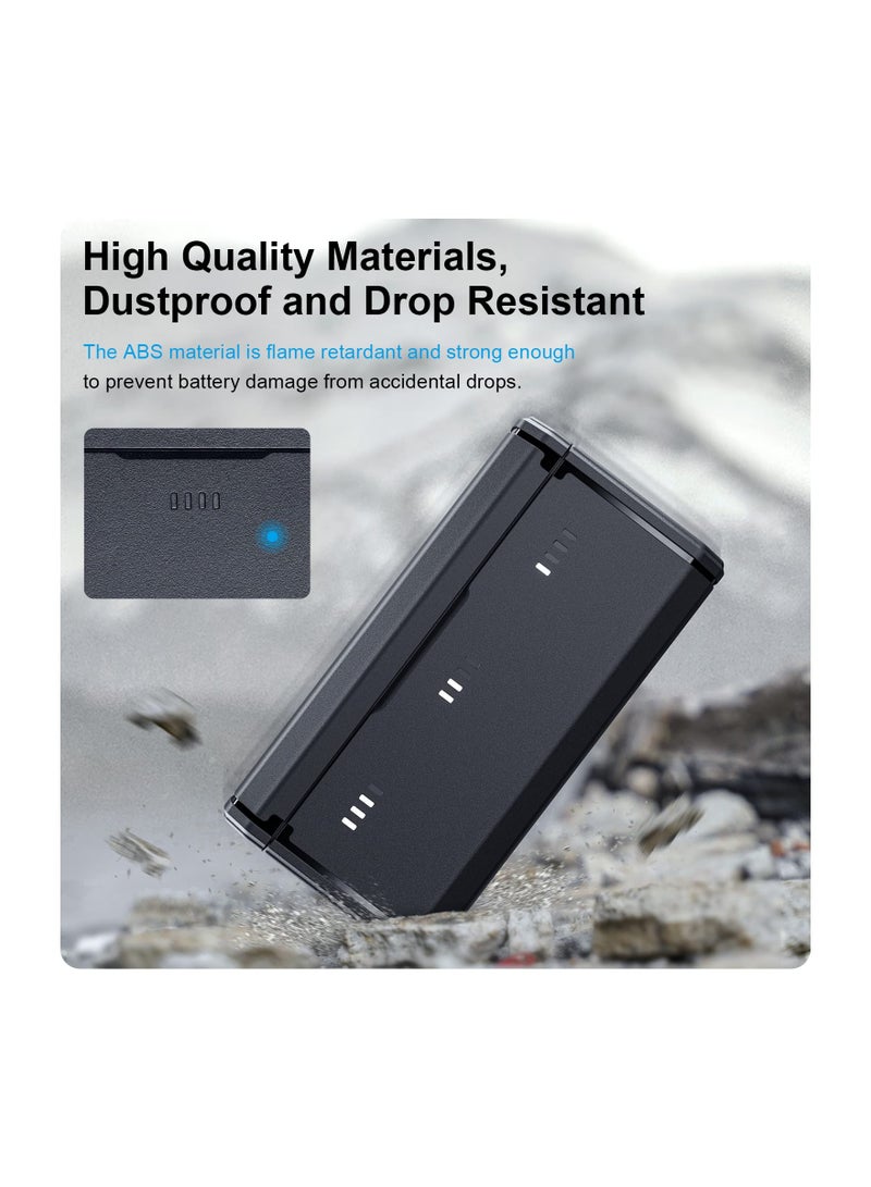 SYOSI Pocket-Sized GoPro Charger, GoPro Enduro Battery Charger Smart Indicator Hero Charger Quick Charge GoPro Battery for GoPro Original Enduro and Standard Go Pro Hero 11 Hero 10 Hero 9 - Image 5