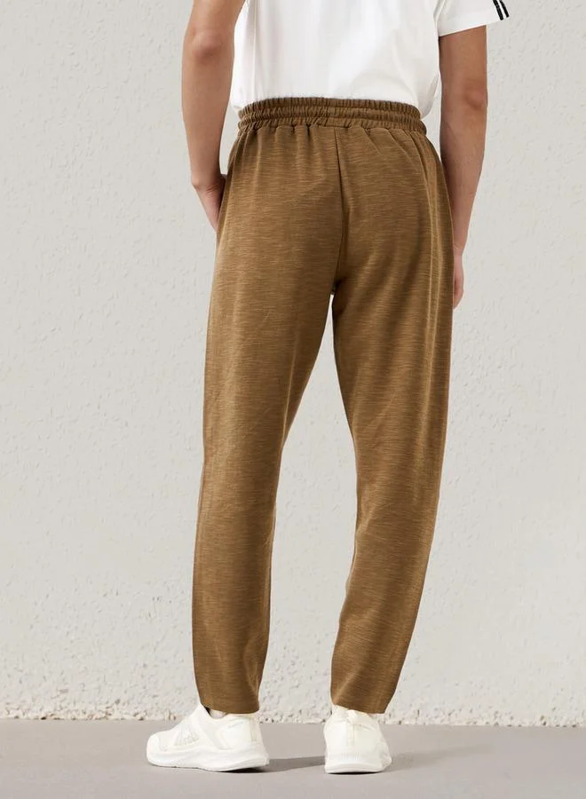 Kappa  Kappa Panelled Regular Fit Joggers with Pockets for Men | Best Price UAE