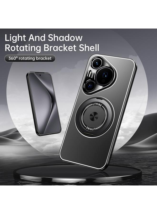 S-TOP Case For Huawei nova 13 Pro Rotating Holder Frosted Metal Phone Case - Image 2