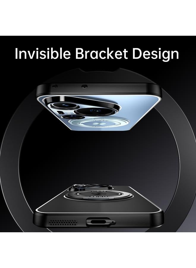 S-TOP Case For Huawei nova 13 Pro Rotating Holder Frosted Metal Phone Case - Image 3