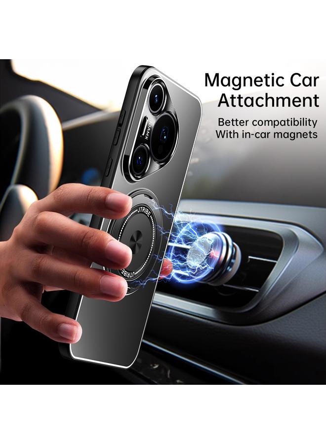 S-TOP Case For Huawei nova 13 Pro Rotating Holder Frosted Metal Phone Case - Image 5