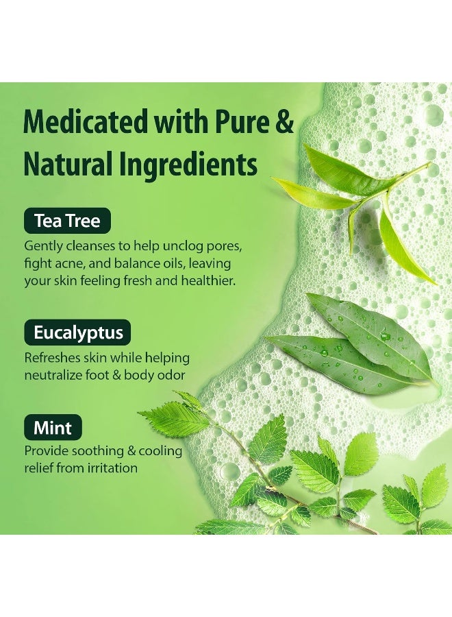Derma-nu Antibacterial Soap & Body Wash - Natural Fungal Treatment with Tea Tree Oil - Image 4