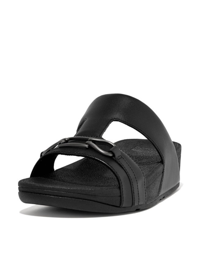 FitFlop 049-680 Fitflop Ladies Sandals Hallye Chain H BAR FD4-090 Black  - Image 4