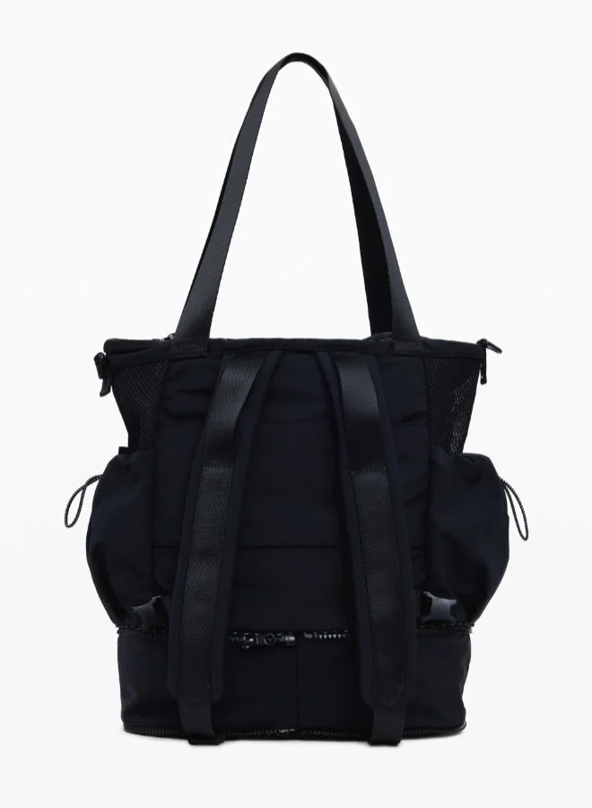 DESIGUAL Large modular nylon backpack