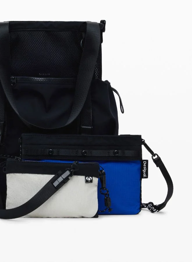 DESIGUAL Large modular nylon backpack