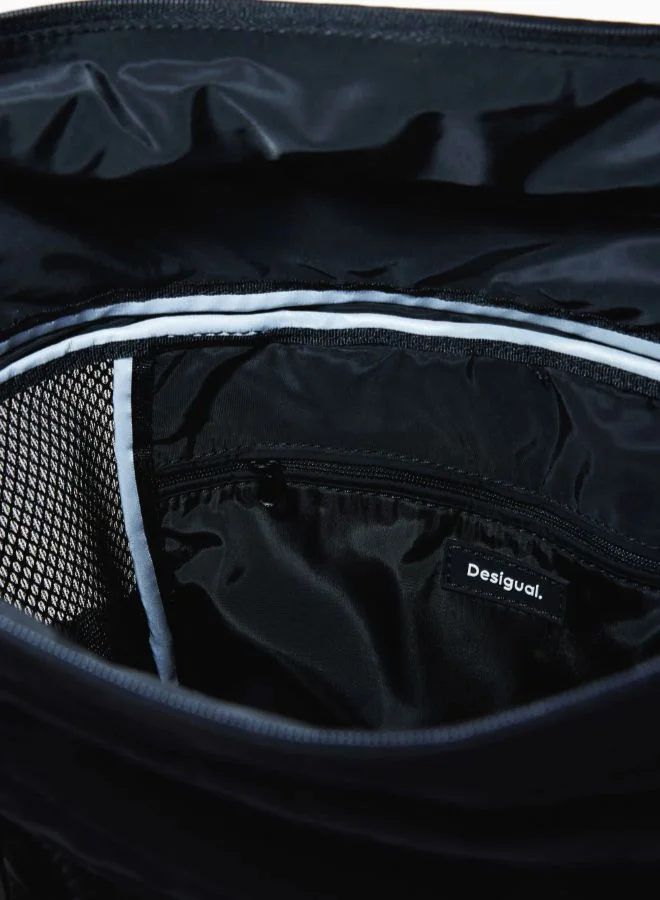 DESIGUAL Large modular nylon backpack