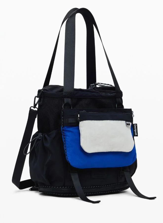 DESIGUAL Large modular nylon backpack