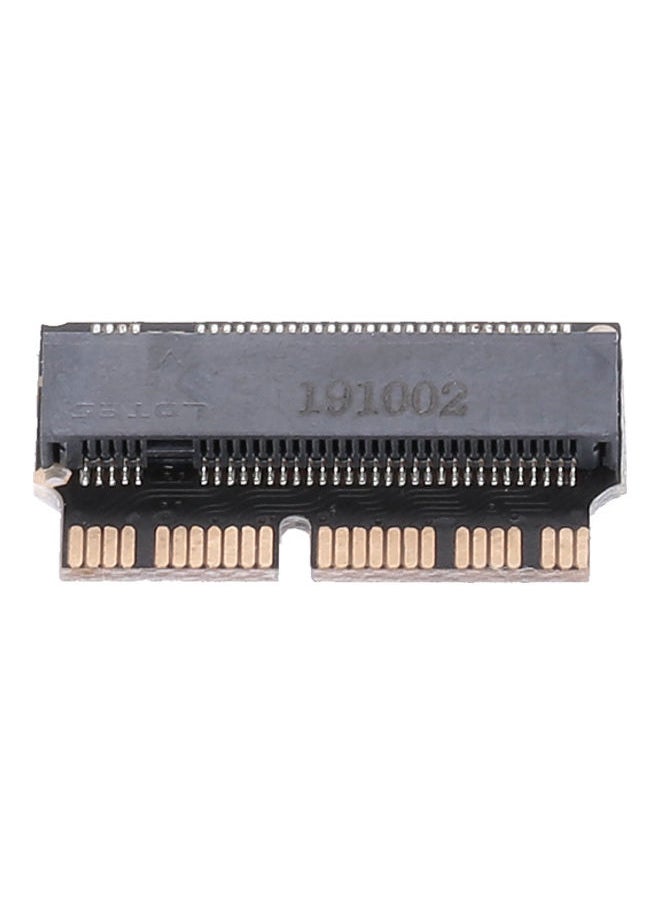 NIBEMINENT - M.2 NVME SSD Convert Adapter Card For Apple MacBook Air Pro Retina Mid 2013/2014/2015/2016/2017 Black - Image 1