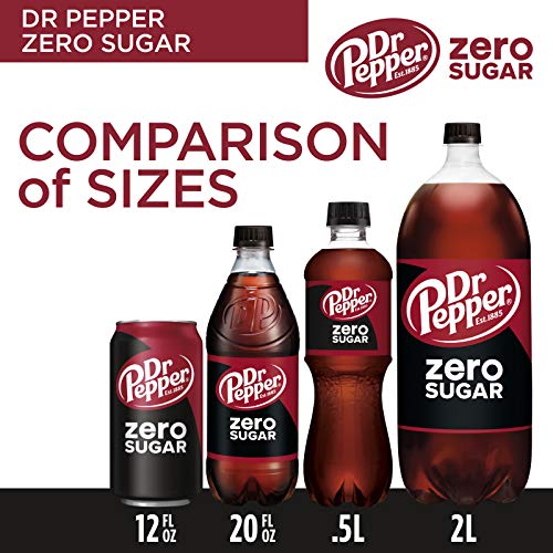 DR PEPPER ZERO SUGAR - 12 OZ, 12 PK - Image 4
