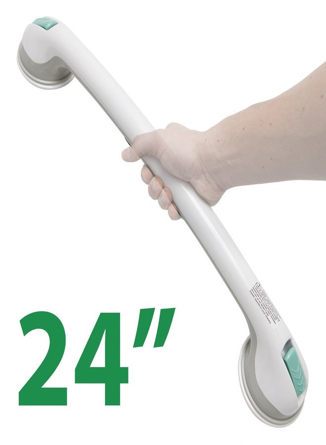 PCP Suction Grip Bathtub and Shower Safety Handle, White, 24 Inch - Image 3
